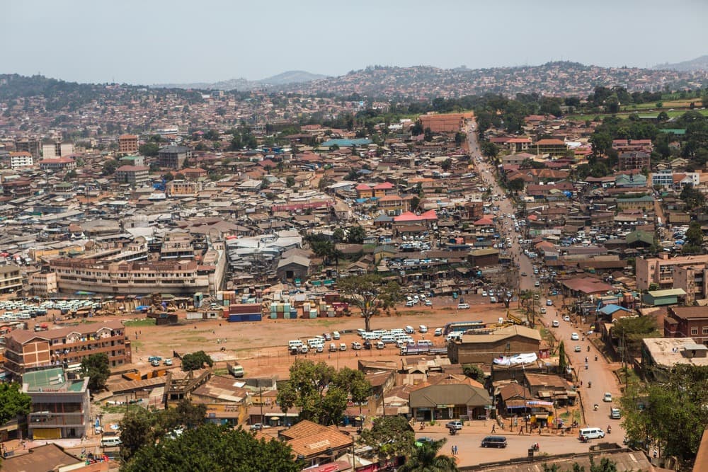 vue aerienne kampala